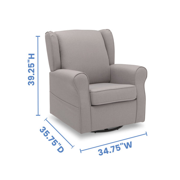 Delta children outlet epic swivel glider